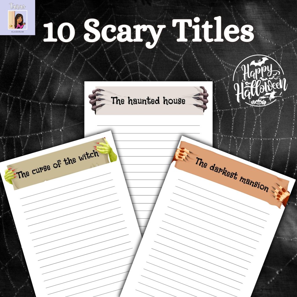 Halloween story titles (10st)