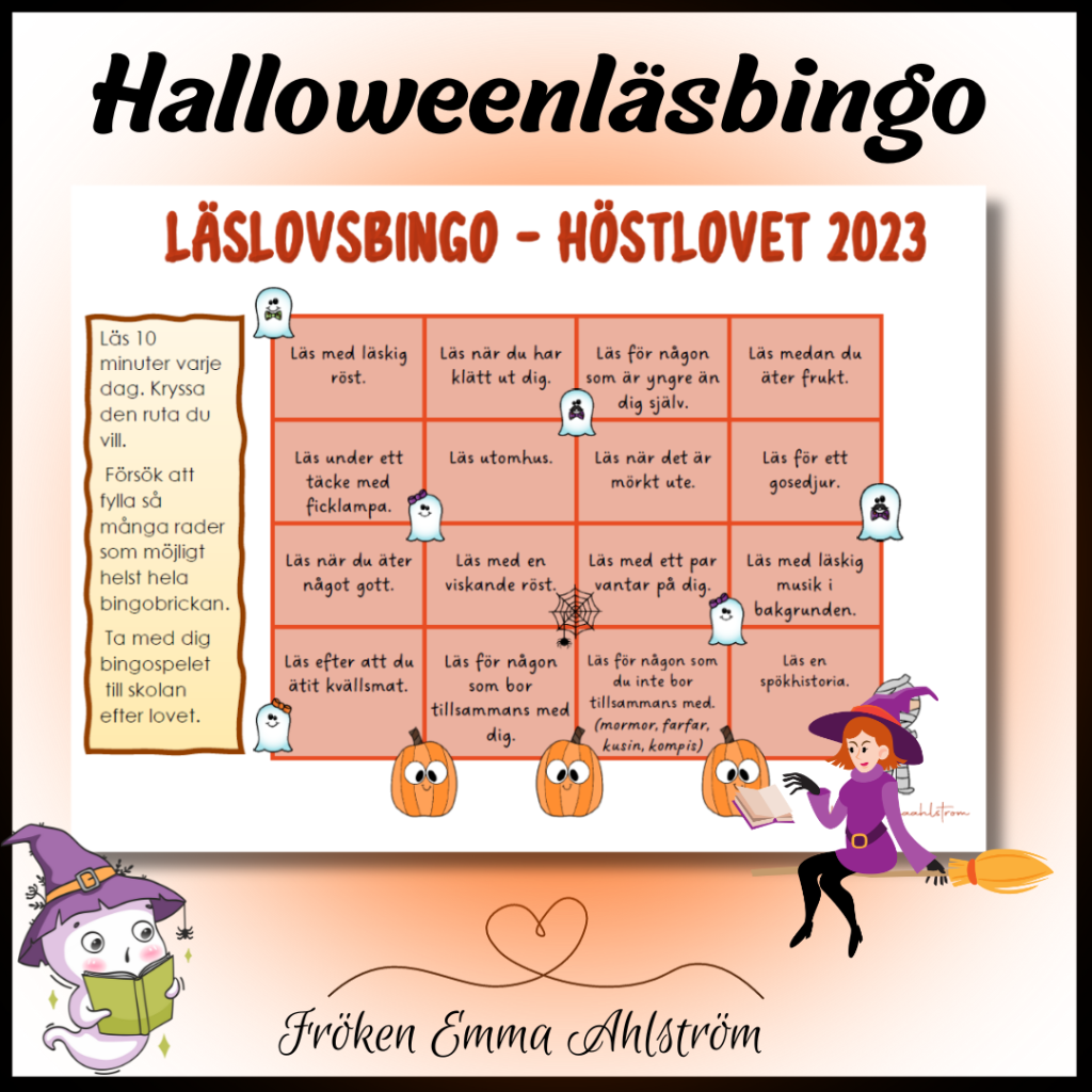 HALLOWEEN – LÄSBINGO (2023)