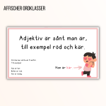 Affischer – ordklasser - bild 2