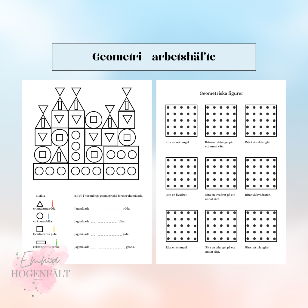 Geometri – arbetshäfte