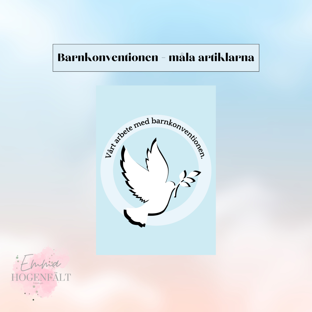 Barnkonventionen – måla artiklarna