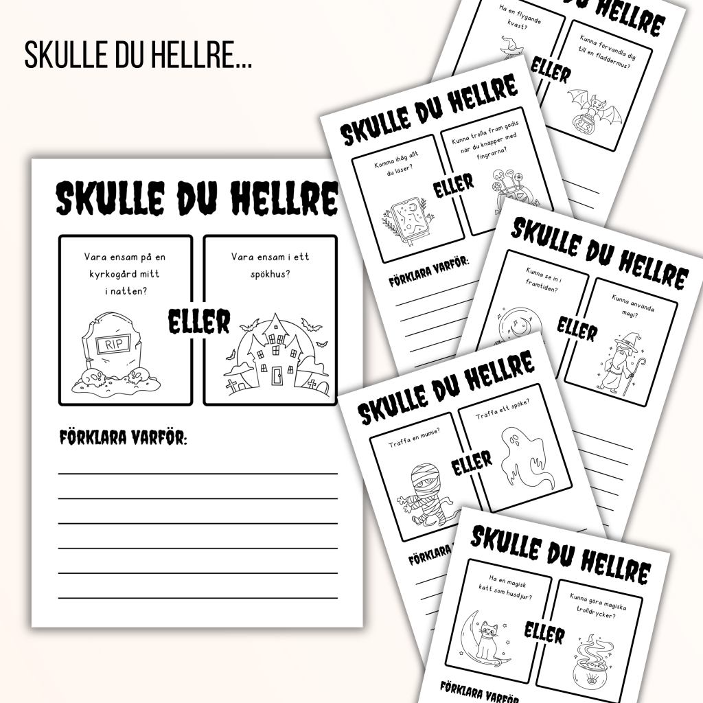Skulle du hellre…
