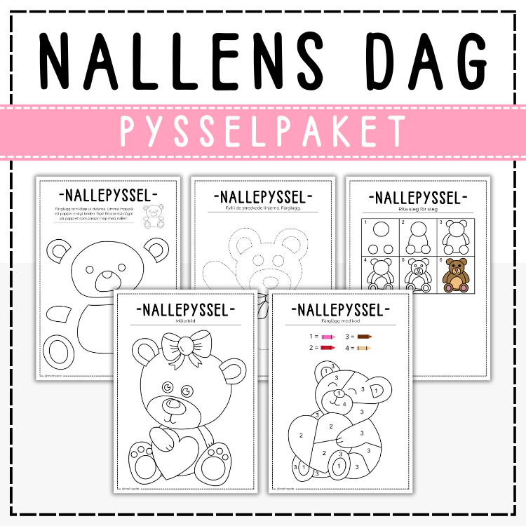 Nallens dag - pysselpaket