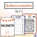 Halloweenhäfte roliga uppgifter - bild 1