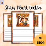 Skriv klart texten (hösten) - bild 1