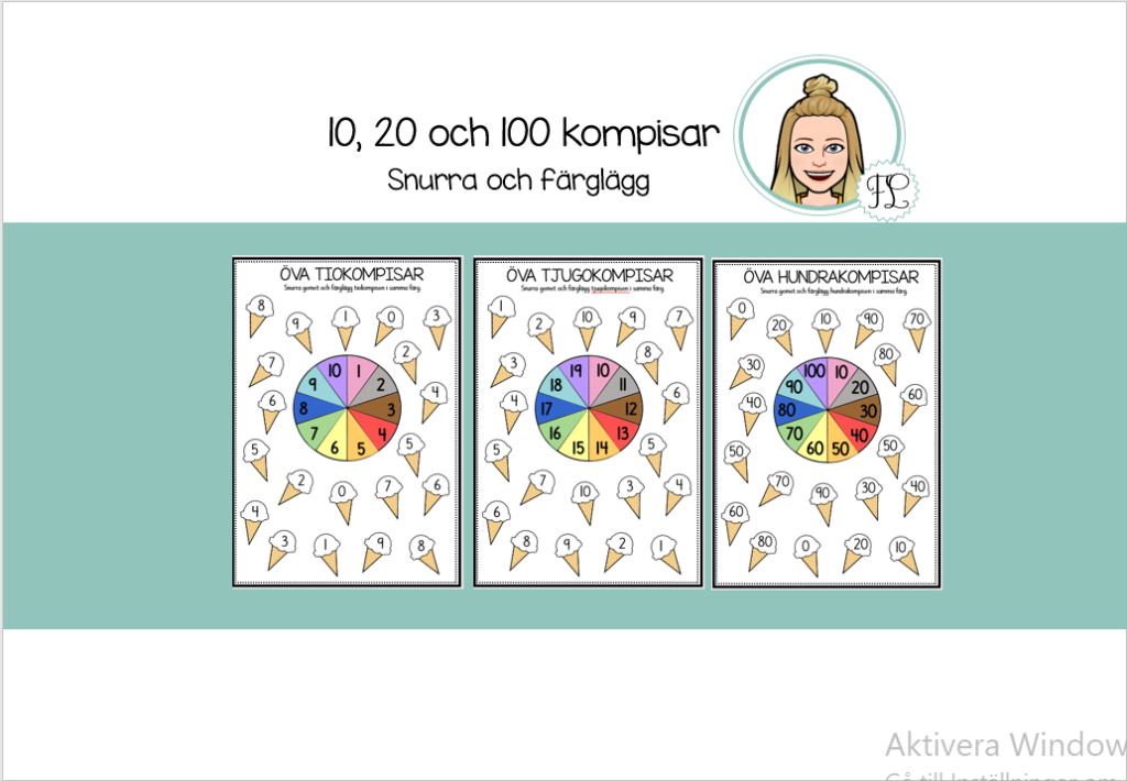 10, 20 och 100 kompisar