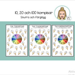 10, 20 och 100 kompisar