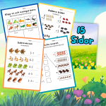 Matte till 10 Djur 5 Arbetsbok 15 Sidor - bild 2