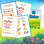 Matte till 10 Frukt Nr 10 Arbetsbok 15 Sidor - bild 2