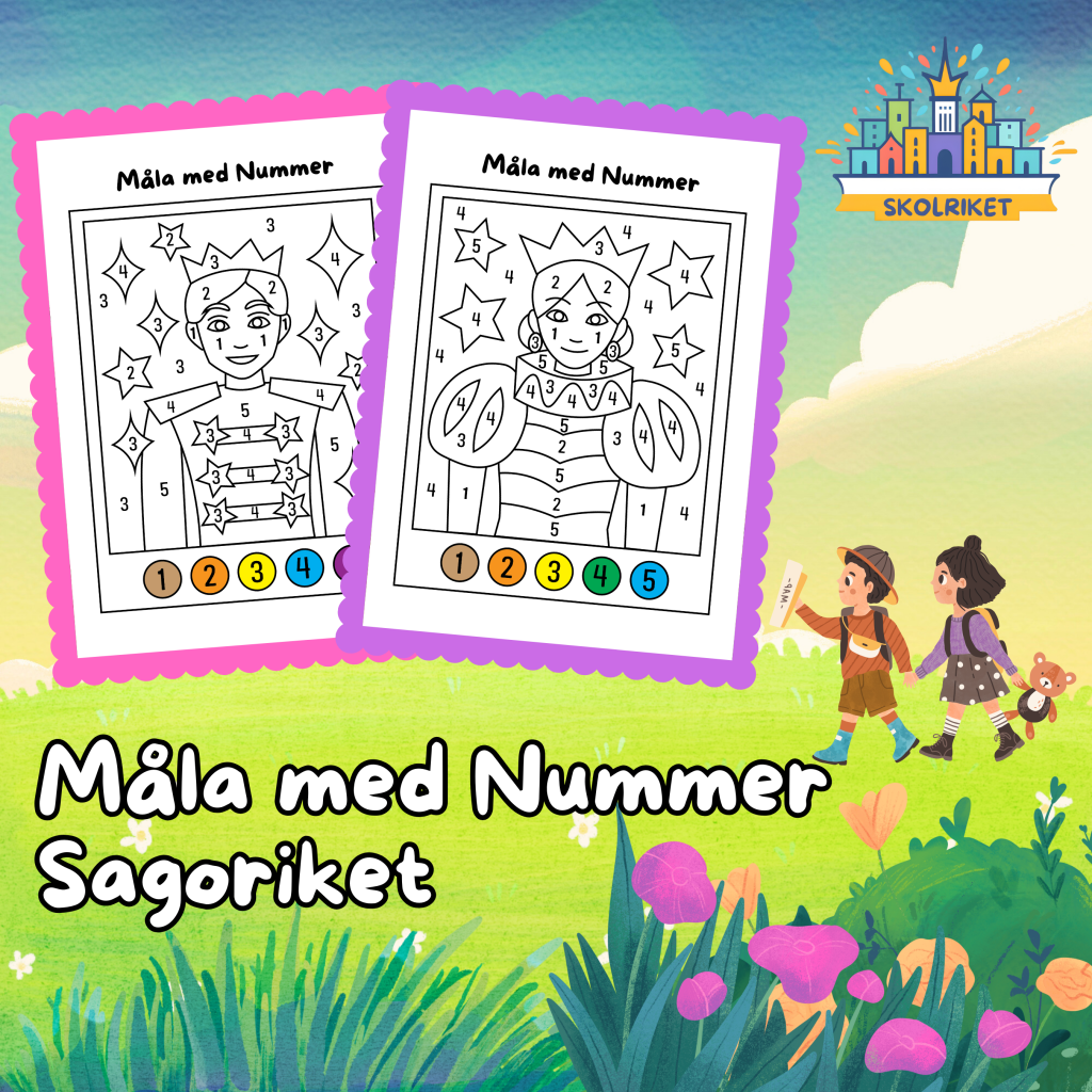 Måla med Nummer Sagoriket