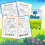 Måla med Nummer Enhörningar - bild 2