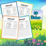 Beskriv och Måla Bilden Halloween Enhörningar - bild 2