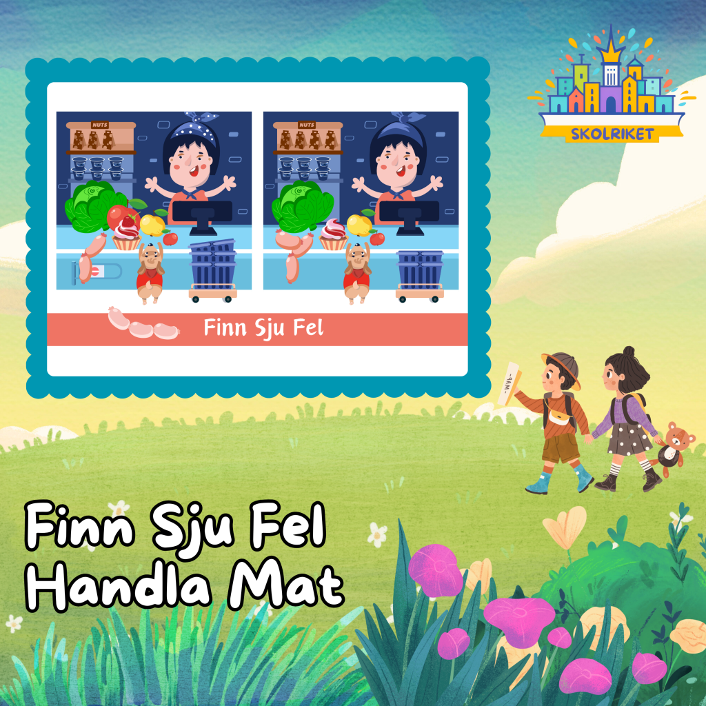 Finn Sju Fel – Handla Mat