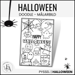 Färglägg halloween - bild 1