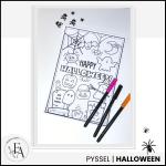 Färglägg halloween - bild 2