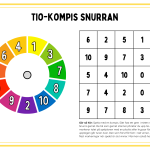 Mattespel – tio-kompis snurran - bild 3