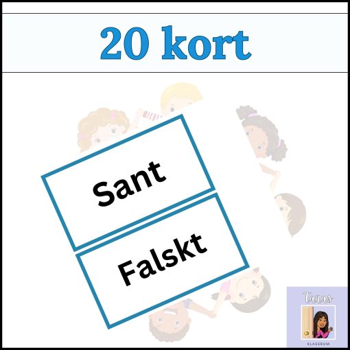 Barnkonventionen (20 sant/falskt kort)