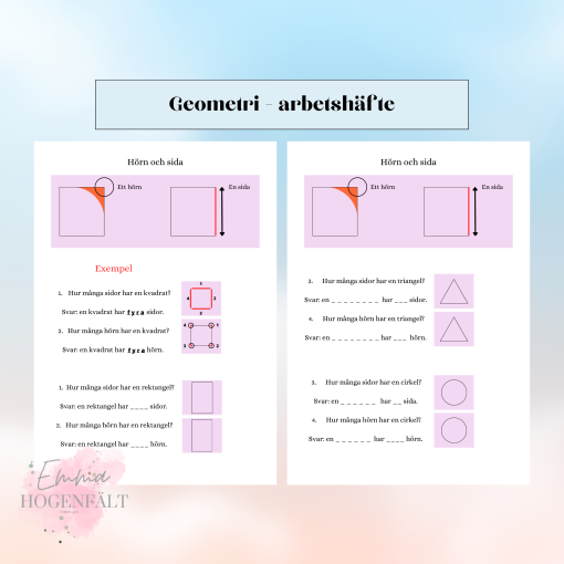 Geometri - arbetshäfte