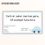 Affischer – ordklasser - bild 3