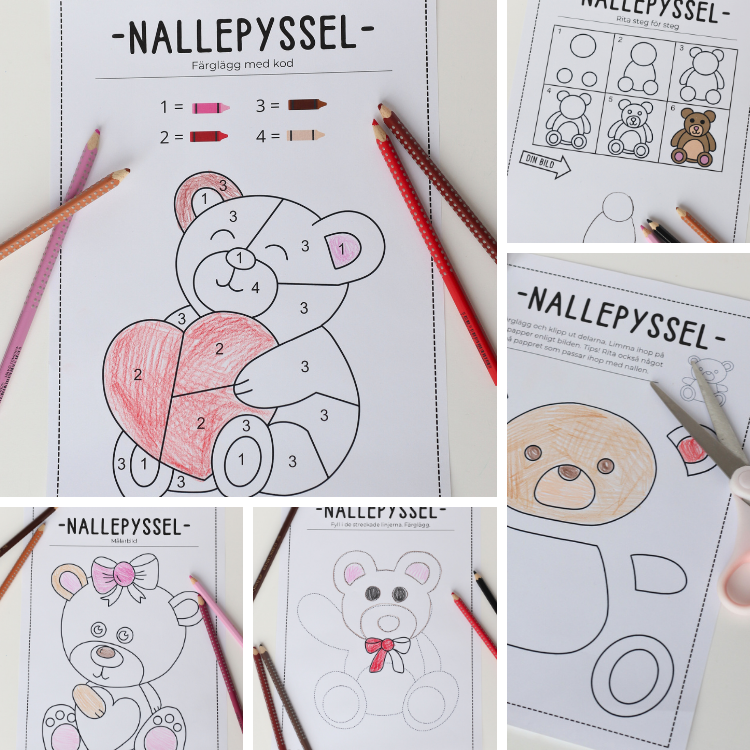 Nallens dag - pysselpaket