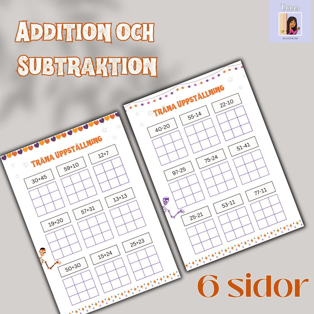 Uppställning utan övergång