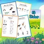 Matte till 10 Djur 9 Arbetsbok 15 Sidor - bild 2