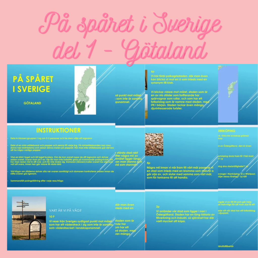 På spåret i Sverige del 1 – Götaland