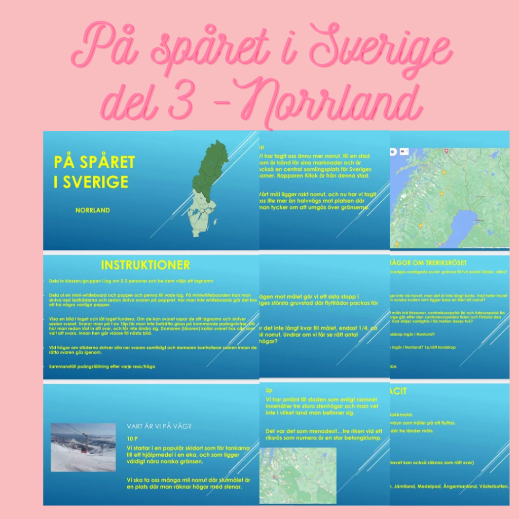 På spåret i Sverige del 3 – Norrland