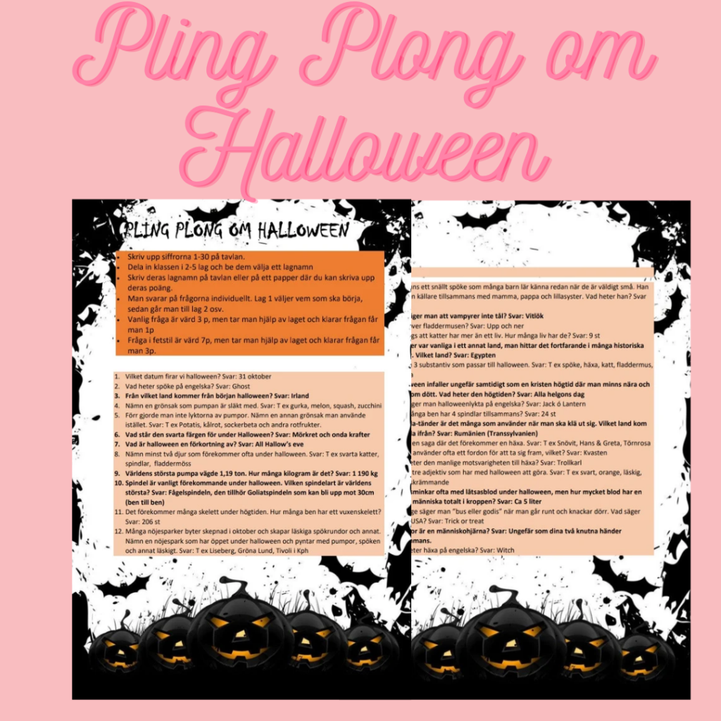 Pling Plong om Halloween