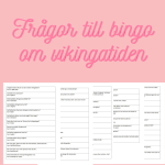 Bingo om vikingatiden - bild 2