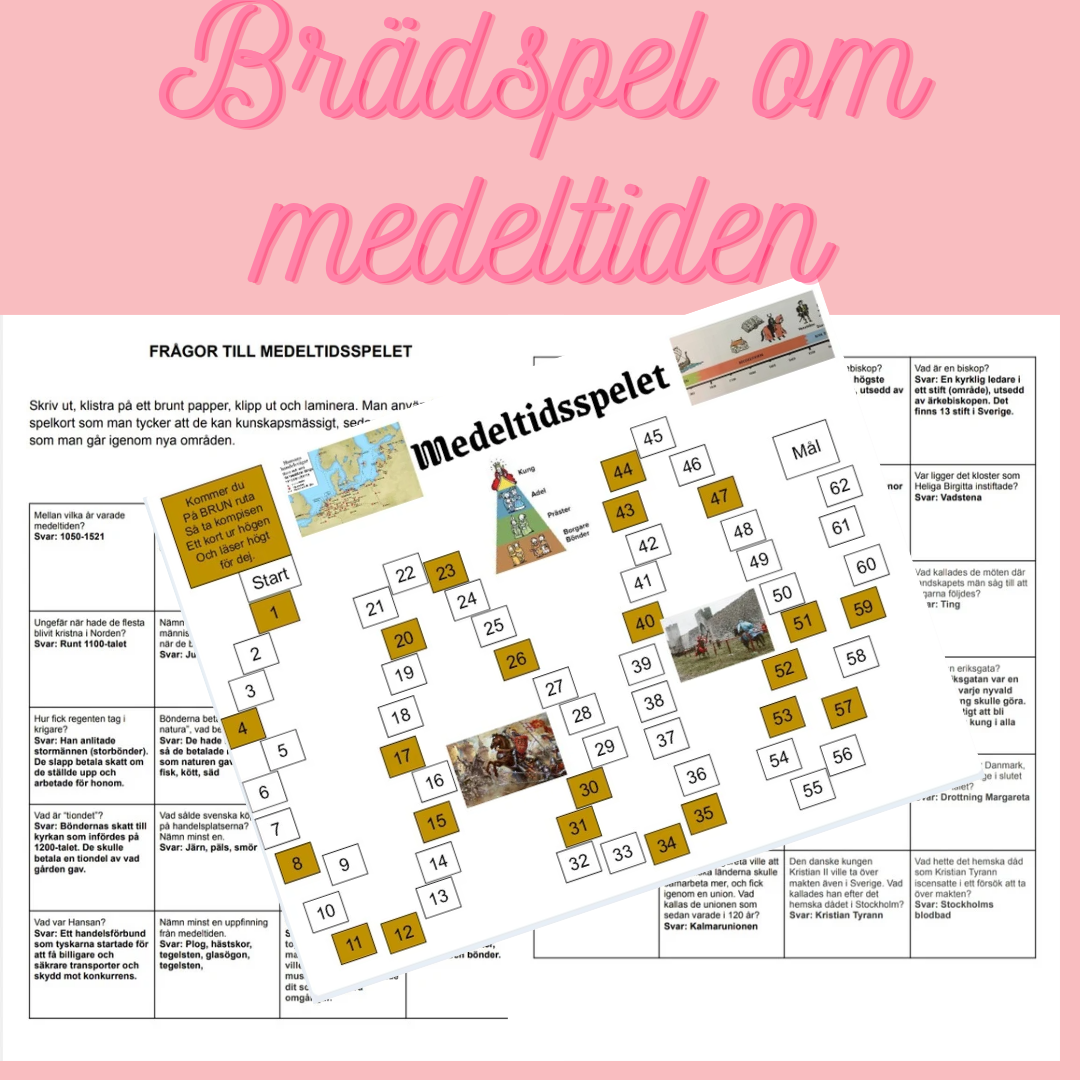 Brädspel om medeltiden