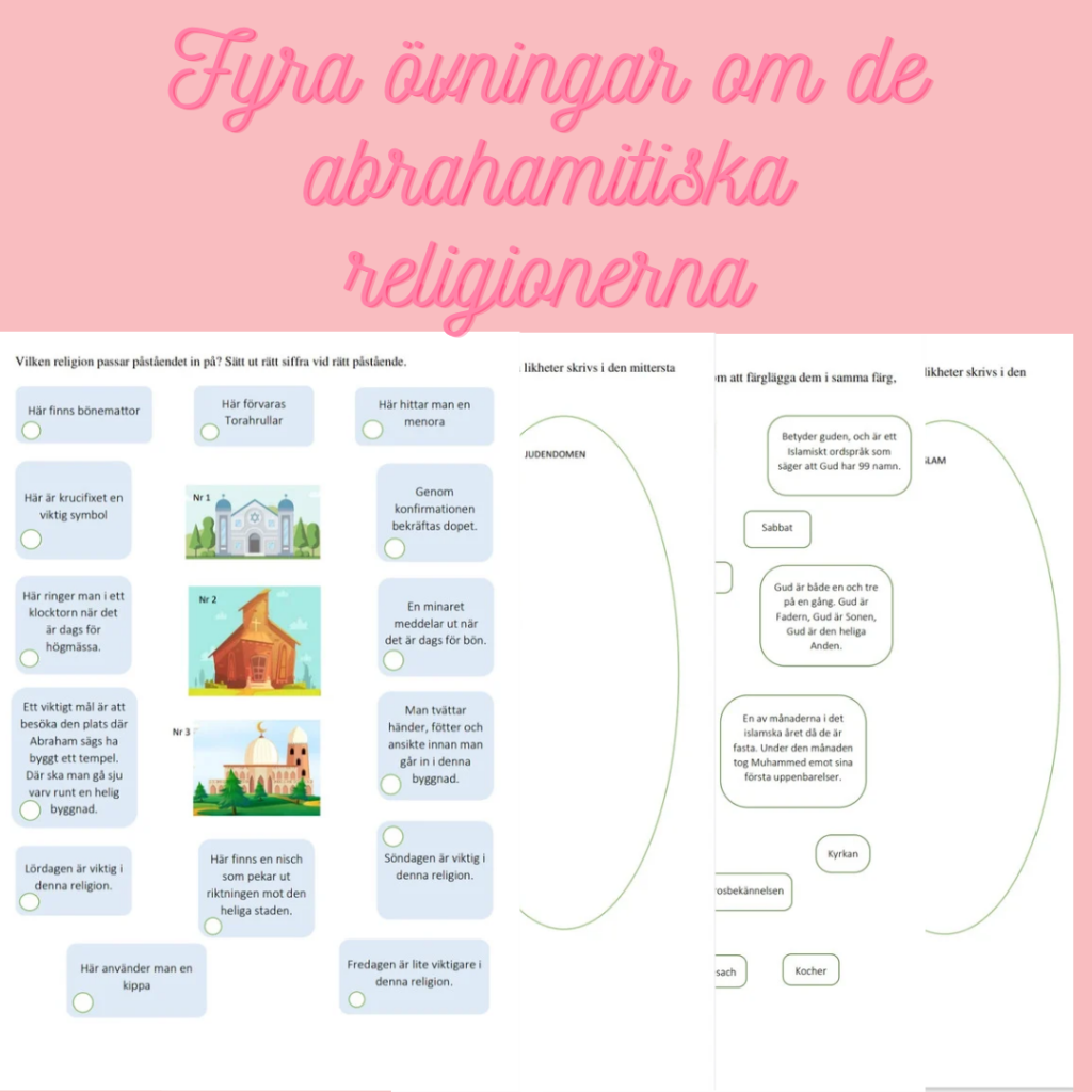 Övningar om de abrahamitiska religionerna