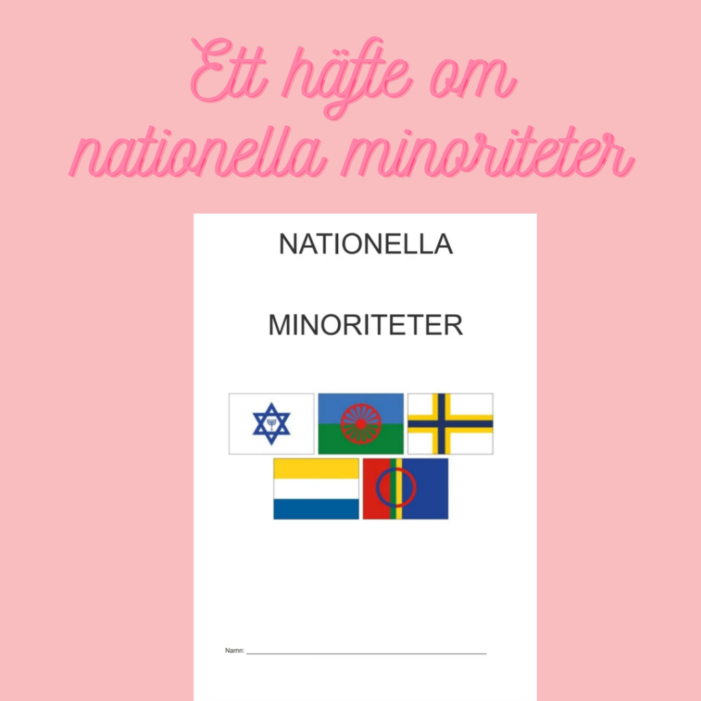 Ett häfte om nationella minoriteter