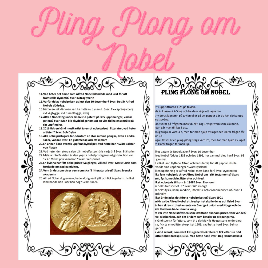 Pling plong om Nobel