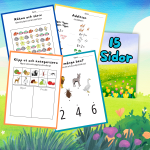 Matte till 10 Djur 10 Arbetsbok 15 Sidor - bild 2