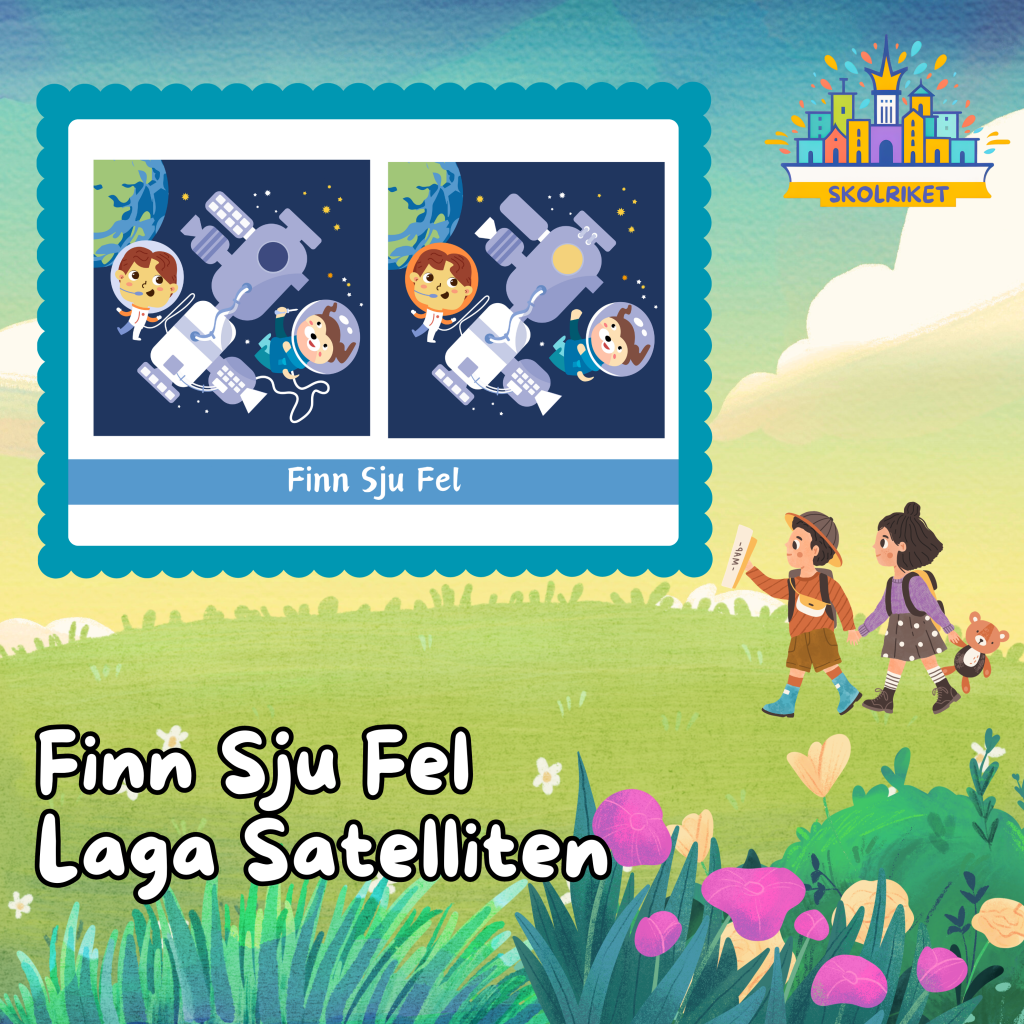 Finn Sju Fel – Laga Satelliten