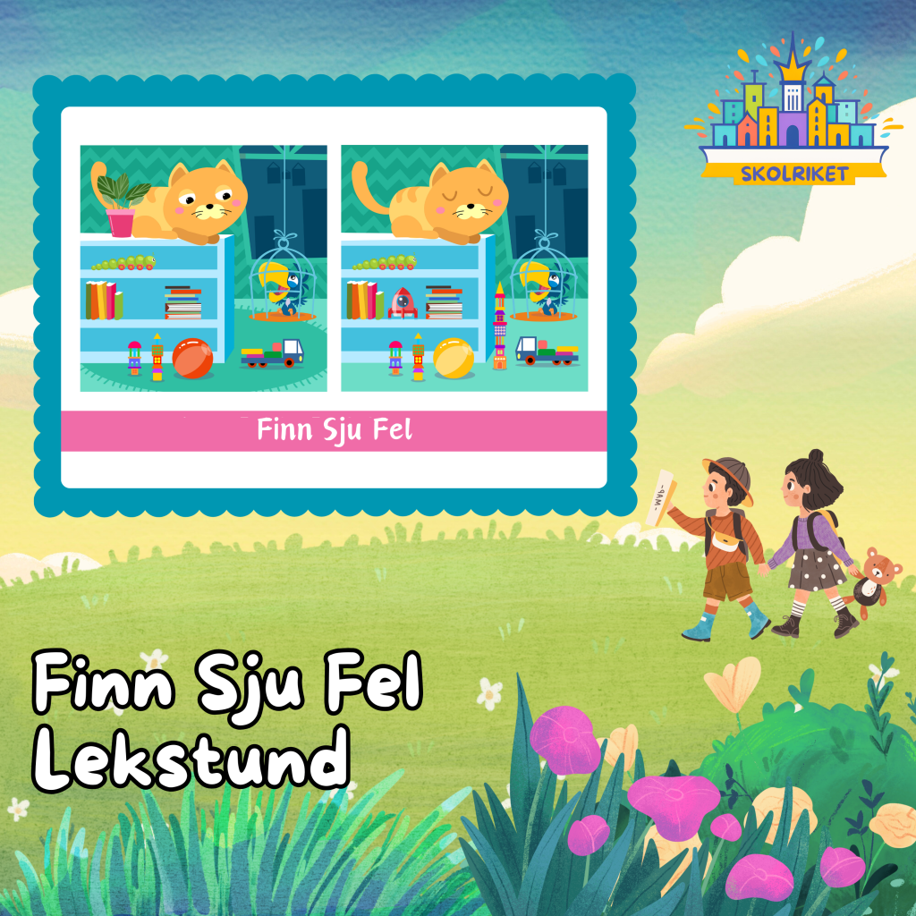Finn Sju Fel – Lekstund
