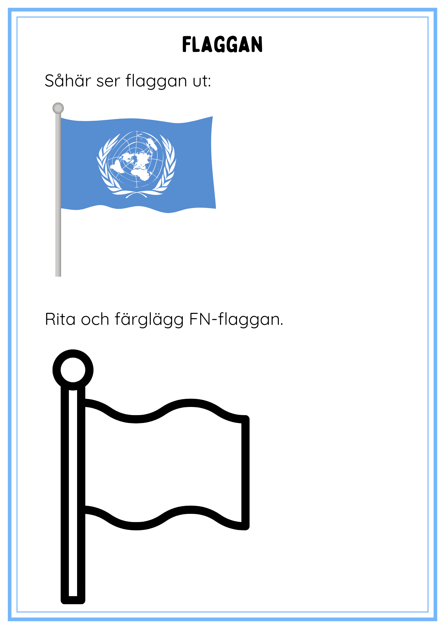 Häfte om FN- förenta nationerna