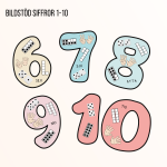 Bildstöd siffror 1-10 - bild 2