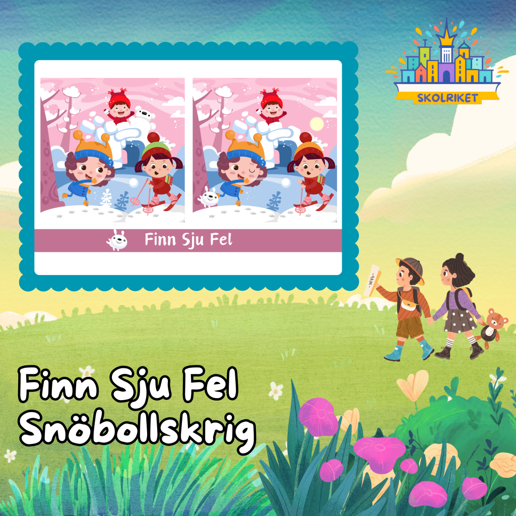 Finn Sju Fel – Snöbollskrig