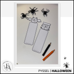 Halloweenbokmärken fyll i själv - bild 2