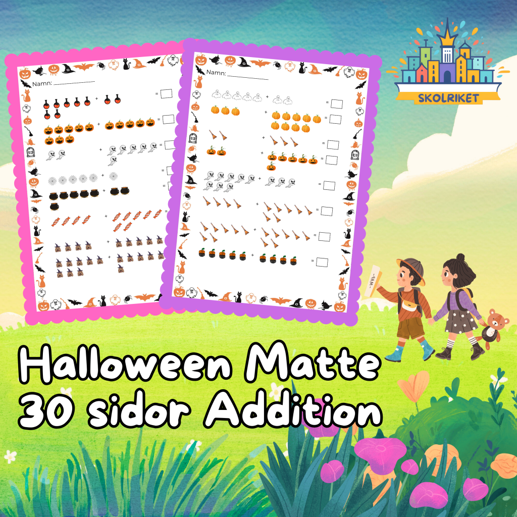 Halloween Matte 30 sidor Addition