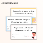 Affischer – ordklasser - bild 1