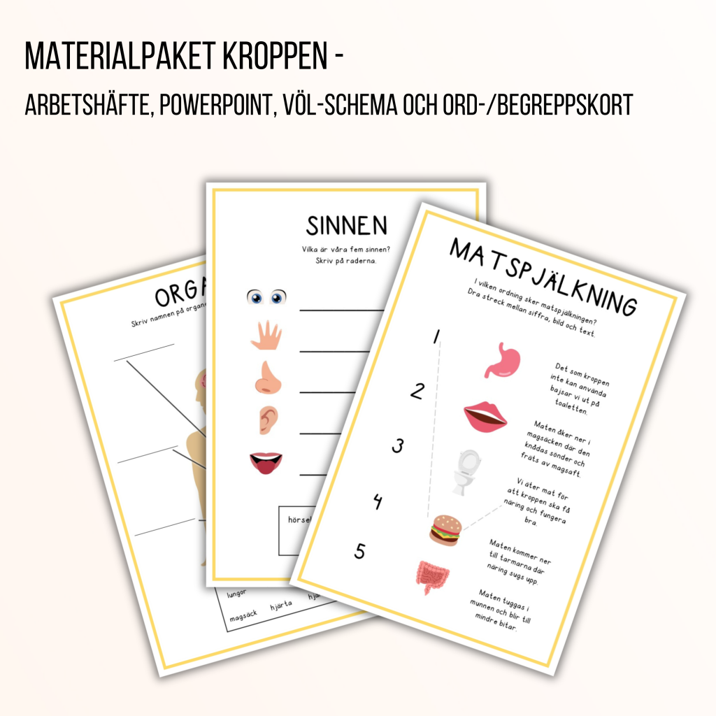 Materialpaket – kroppen