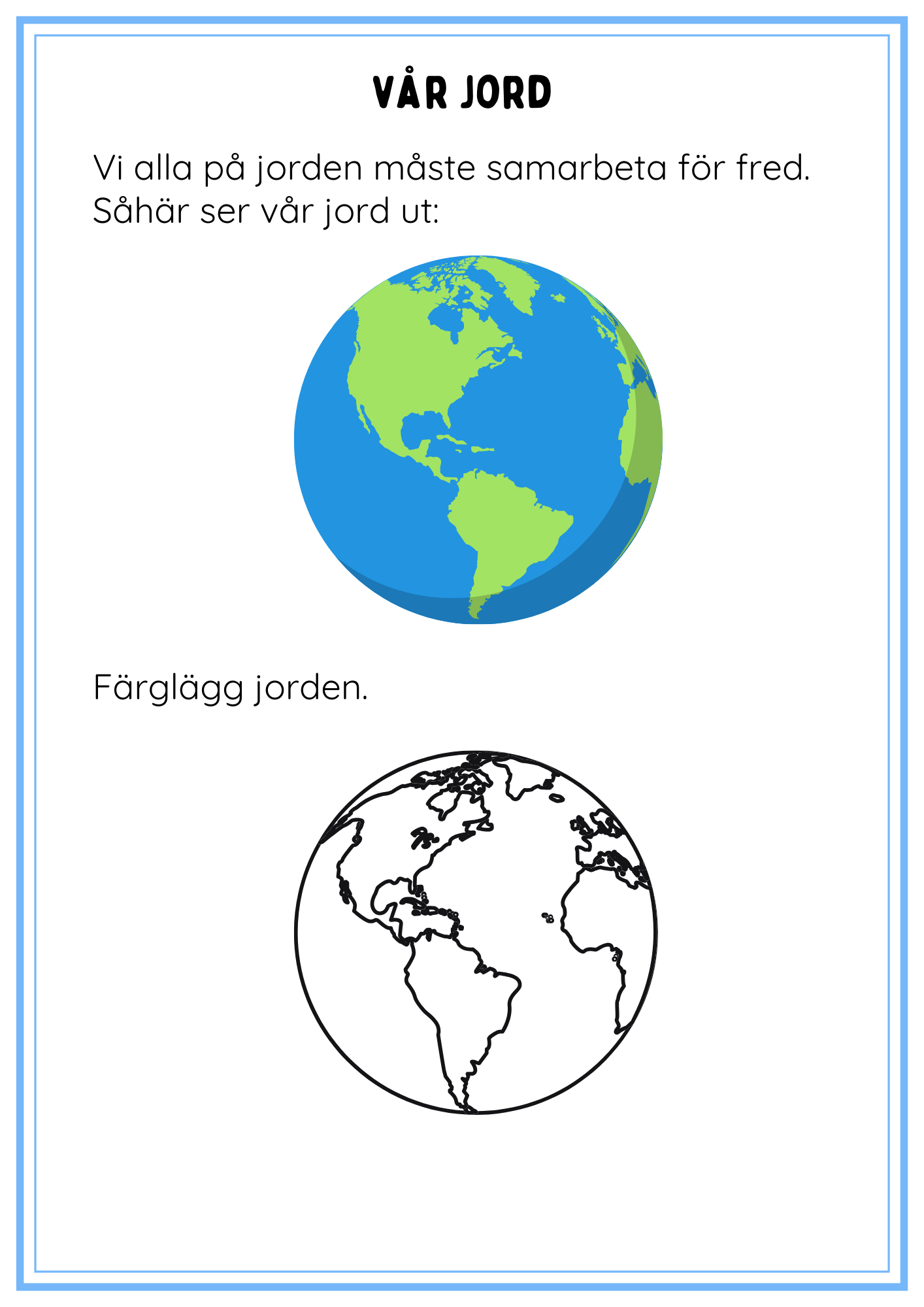 Häfte om FN- förenta nationerna