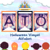 Halloween Vimpel Alfabet