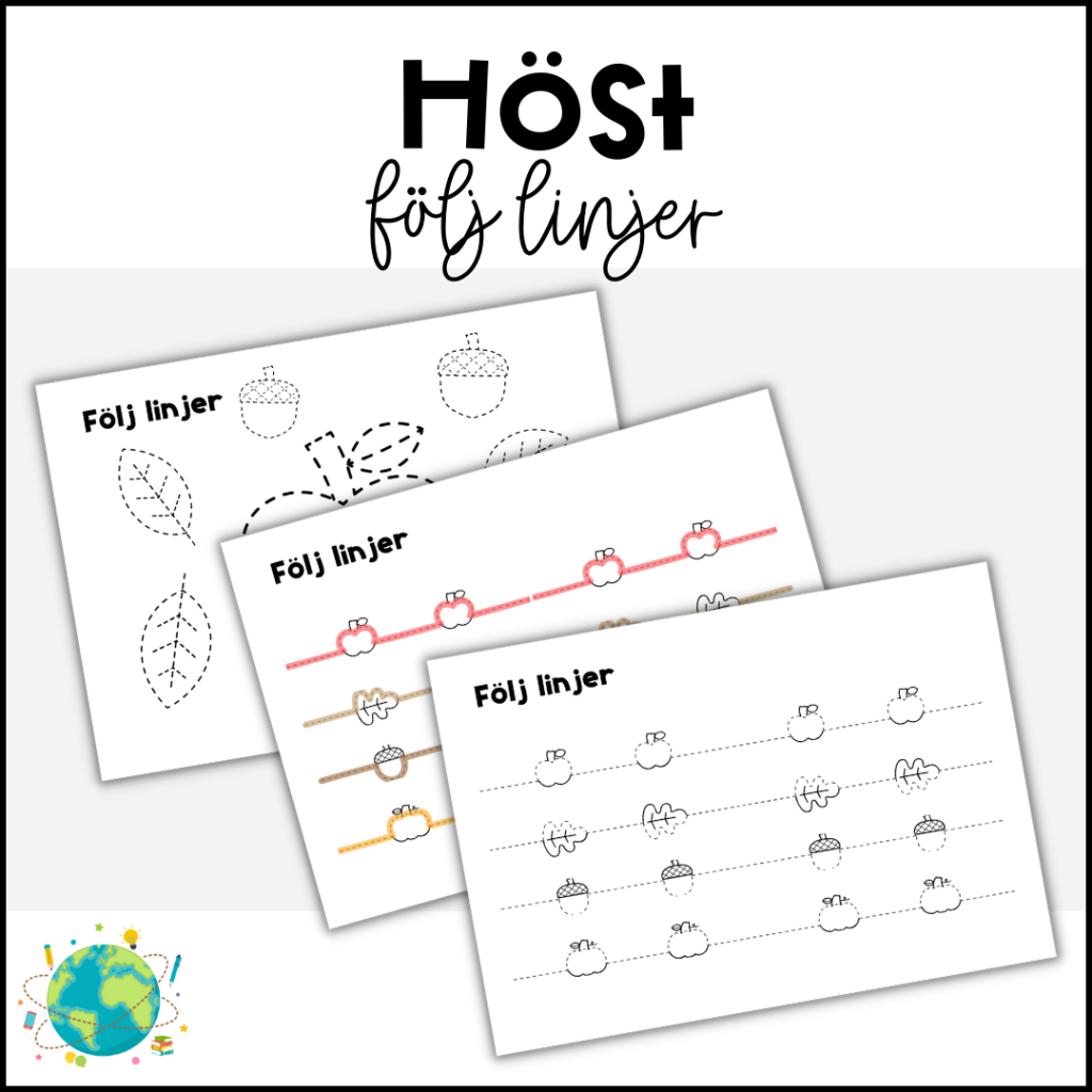 Höst – Följ linjer