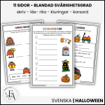 Arbetshäfte: Tema Halloween - bild 2