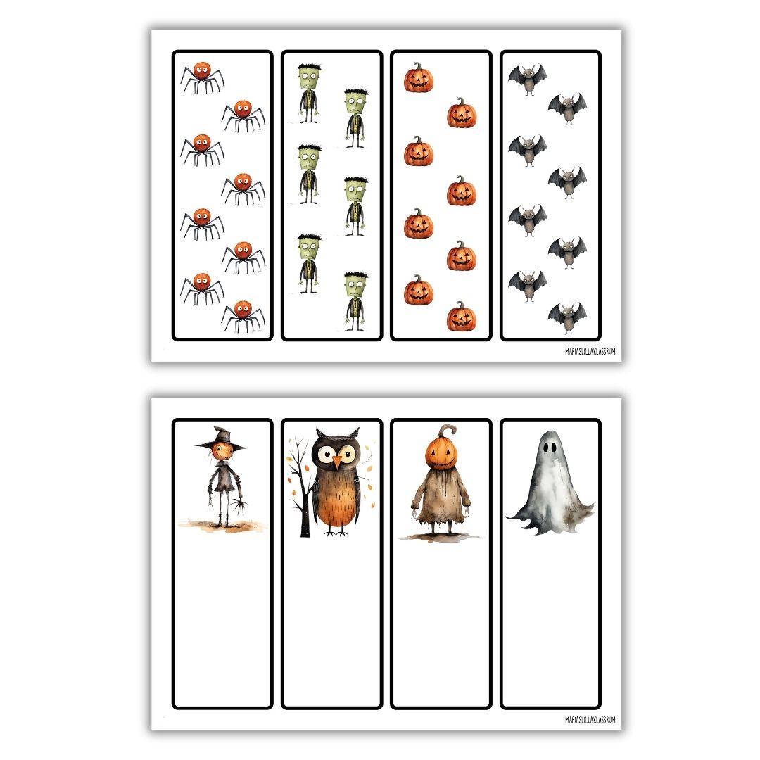 Halloweenpaket - 20 sidor