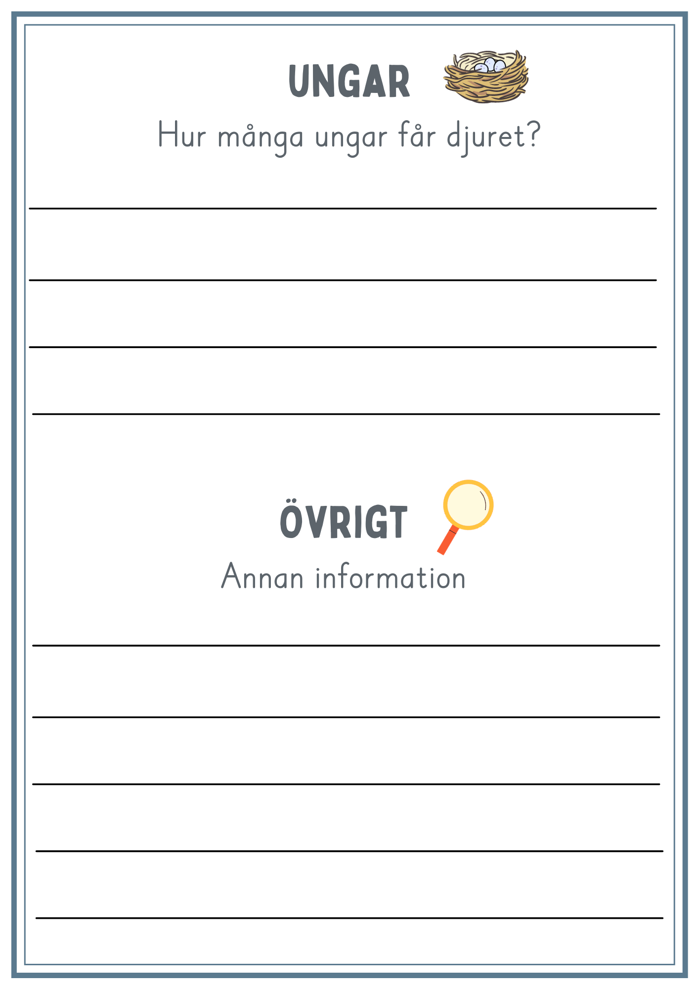 Faktabok havets djur